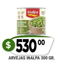 Supermercados Mayor Inalpa arvejas secas remojadas oferta