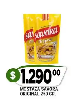 Supermercados Mayor Savora mostaza original oferta