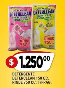Supermercados Mayor Deterclean detergente oferta