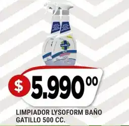 Supermercados Mayor Lysoform limpiador baño gatillo oferta