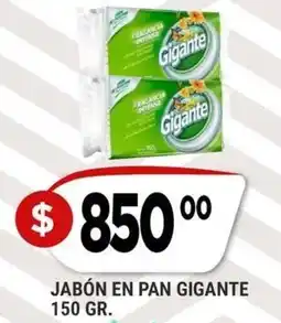 Supermercados Mayor Gigante jabón en pan oferta