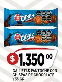 Supermercados Mayor Fantoches galletas con chispas de chocolate oferta