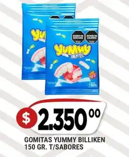 Supermercados Mayor Yummy gomitas billiken oferta
