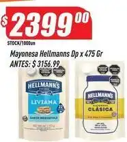 Supermercados Comodin Hellmann's - mayonesa dp oferta