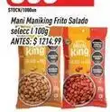 Supermercados Comodin King - mani frito salado oferta