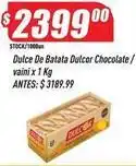 Supermercados Comodin Dulcor - dulce de batata chocolate / vaini oferta