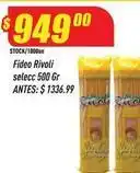 Supermercados Comodin Rivoli - fideo selecc oferta