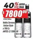 Supermercados Comodin Sernova - vodka italian style oferta