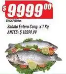 Supermercados Comodin Sabalo entero cong oferta