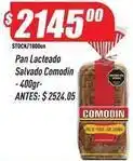 Supermercados Comodin Comodin - pan lacteado salvado oferta