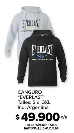 Carrefour Everlast canguro oferta