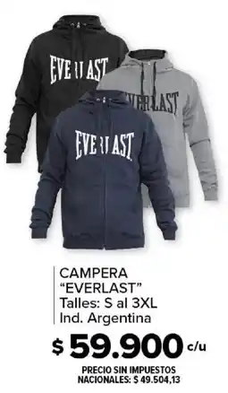 Carrefour Everlast campera oferta