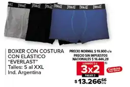 Carrefour Everlast boxer con costura con elástico oferta