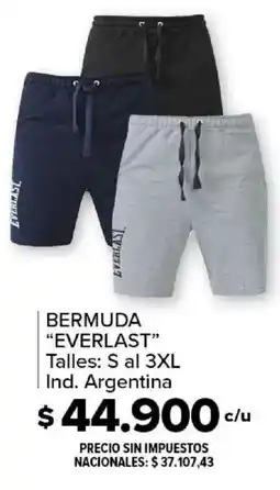 Carrefour Everlast bermuda oferta