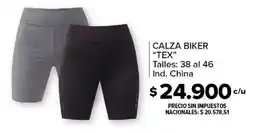 Carrefour Calza biker tex oferta