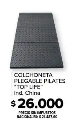 Carrefour Top life colchoneta plegable pilates oferta