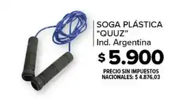 Carrefour Quuz soga plástica oferta