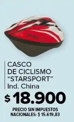 Carrefour Starsport casco de ciclismo oferta
