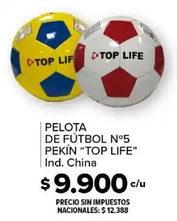 Carrefour Top life pelota de fútbol n°5 pekín oferta