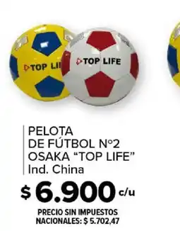 Carrefour Top life pelota de fútbol nº2 osaka oferta