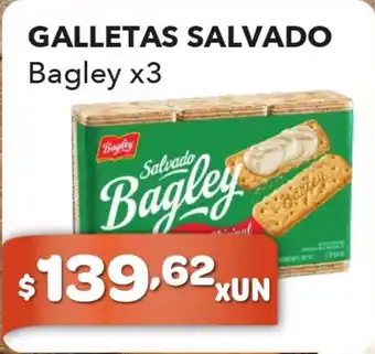 El Milagro Mayorista Bagley Galletas Salvado x3 oferta
