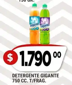 Supermercados Mayor Gigante detergente oferta