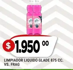 Supermercados Mayor Glade limpiador liquido oferta