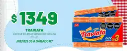 Almacor Traviata - galleta de agua sandwich clásica oferta