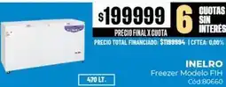 Diarco Inelro - freezer modelo fih cód: 80660 oferta