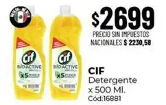 Diarco Cif - detergente x 500 mi. cód:16881 oferta