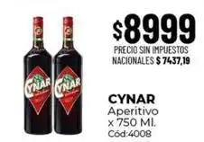 Diarco Cynar - aperitivo x 750 ml. cód:4008 oferta