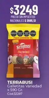 Diarco Terrabusi - galletitas variedad x 590 gr. cód:32287 oferta