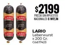 Diarco Lario - leberwurst x 200 gr oferta