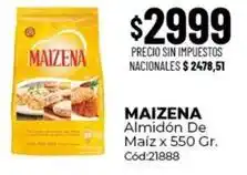 Diarco Maizena - almidón de maíz x 550 gr. cód:21888 oferta
