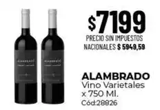 Diarco Vino varietales cód:28826 oferta