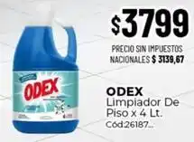 Diarco Odex - limpiador de piso oferta