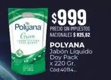 Diarco Polyana - jabon liquido doy pack oferta