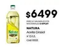 Diarco Natura - aceite girasol x 1.5 lt. cód: 10133 oferta