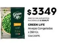 Diarco Green life - arvejas congeladas x 350 gr. cód: 24976 oferta