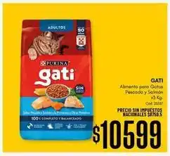 Diarco Gati - alimento para gatos pescado y salm uevo oferta