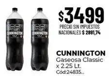 Diarco Cunnington - gaseosa classic x 2.25 lt oferta