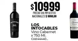 Diarco Los intocables - vino cabernet x 750 ml oferta