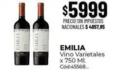 Diarco Emilia - vino varietales c ext{ó}d:45568 oferta