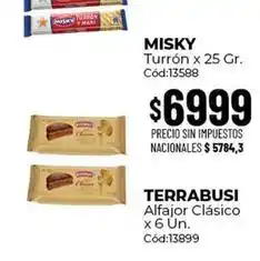 Diarco Misky - turrón x 25 gr. cód:13588 oferta