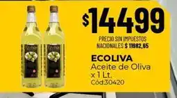 Diarco Ecoliva - aceite de oliva x 1 lt. cód:30420 oferta
