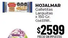 Diarco Hojalmar - galletitas larguitas cód:33181 oferta