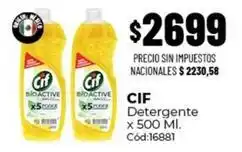Diarco Cif - detergente x 500 ml. cód:16881 oferta