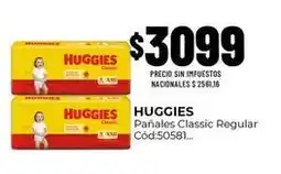 Diarco Huggies - pañales classic regular oferta
