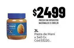 Diarco Jl - pasta de maní oferta