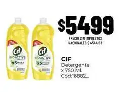 Diarco Cif - detergente x 750 mi oferta